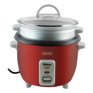 Panela Elétrica Multifuncional Ppa3v Vermelho Philco Panela Elétrica Multifuncional Ppa3v Vermelho Philco