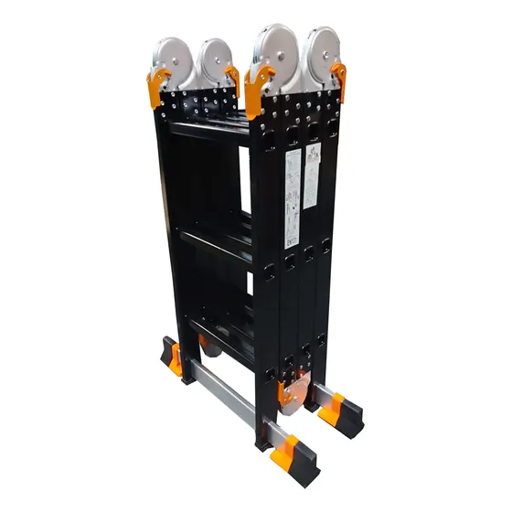 Escalera Multipropósito De 12 Pasos En Aluminio 4x3 