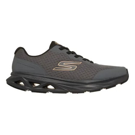 Tênis Masculino Glide-step Vortex Skechers Cinza Lisa 40 Br