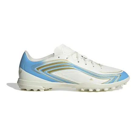 Chuteira Society Masculina F50 Messi Club adidas Bege 41 Br