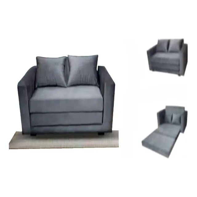*- Promocion Sofá Zion Cama 2 Plz Con Brazos + Cobija -*