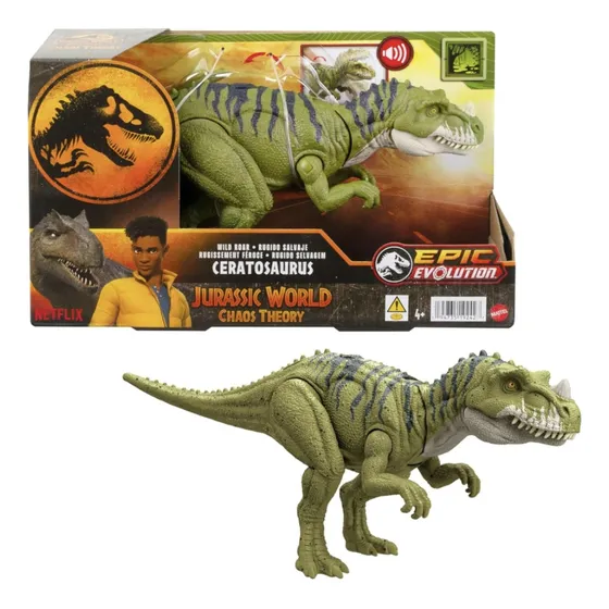 Dinosaurio Ceratosaurio Jurassic World 30 Cm