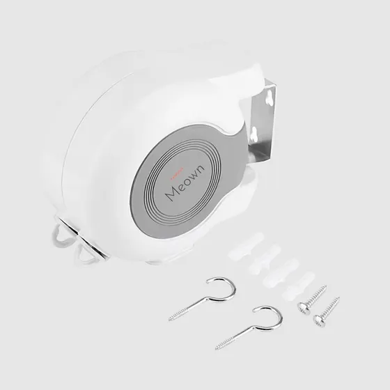 Tendero Retráctil Para Ropa Cuerda Invisible Ideal Balcon