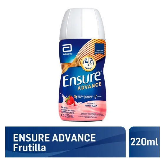 Suplemento Dietario Ensure Advance Shake Frutilla Ensure