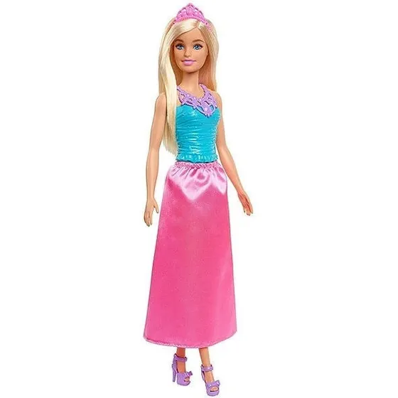 Boneca Barbie Princesa Loira Dreamtopia Hgr01 Mattel 