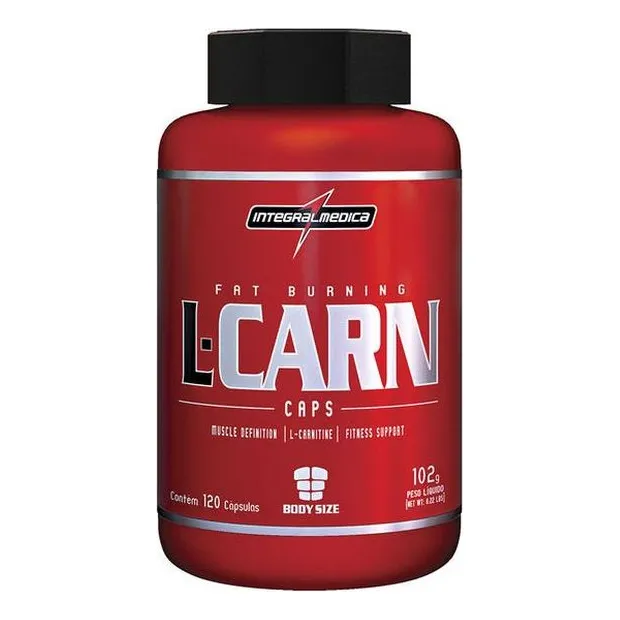 L-carnitina 2000 120 cápsulas - Sabor integral sin sabor