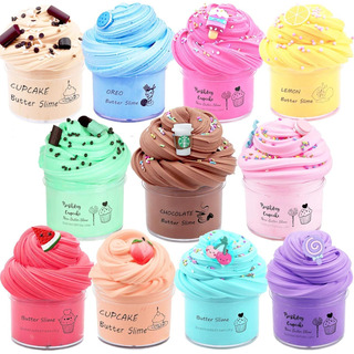 Kit Butter Slime Para Meninas E Meninos 11pack Com Cheiro... Kit Butter Slime Para Meninas E Meninos 11pack Com Cheiro...
