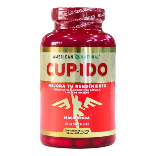 Cupido American Natural, 50 Caps, 600mg /cap