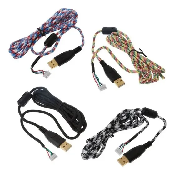 Cabo Usb Para Mouse Gamer Universal Paracord Pro