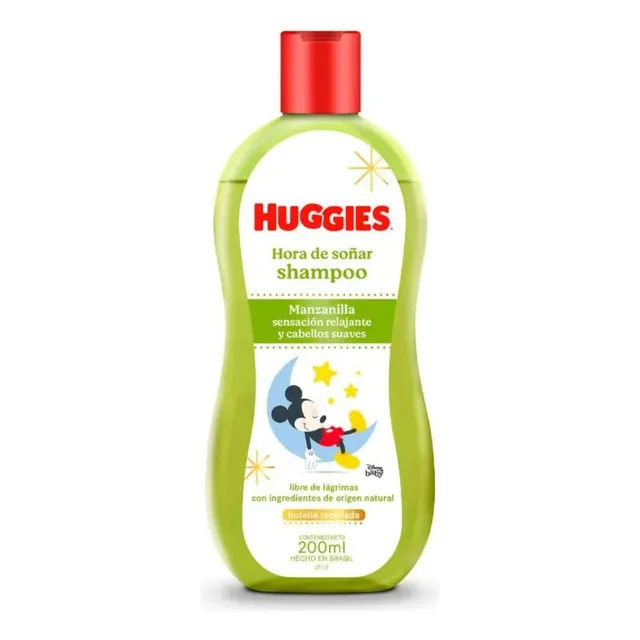 Shampoo Huggies Hora De Soñar Manzanilla 200 Ml