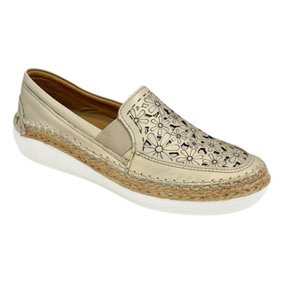 Mocasines Zapato Casual Comodo Mujer Lobo Solo Piel Mocasines Zapato Casual Comodo Mujer Lobo Solo Piel
