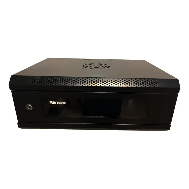Gabinete Rack Compacto De Pared 4ur (20x53x40cm)