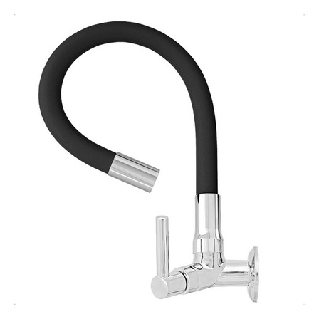 Torneira Black Gourmet Emborrachada Cozinha Parede Torneira Black Gourmet Emborrachada Cozinha Parede
