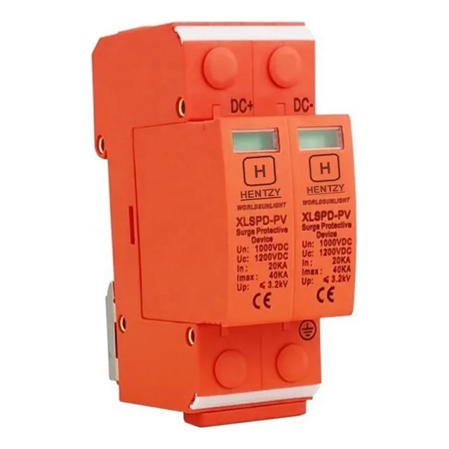 Disjuntor Dps Proteção Surtos 1000v 40/20ka Dc Cc Solar