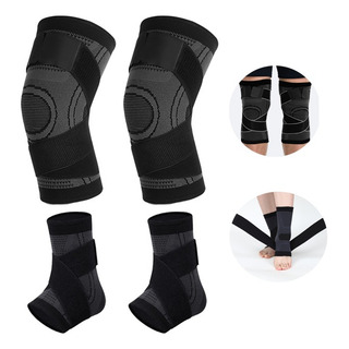 Rodilleras Y Tobillera Deportivas Elásticas Compresion Gym Rodilleras Y Tobillera Deportivas Elásticas Compresion Gym