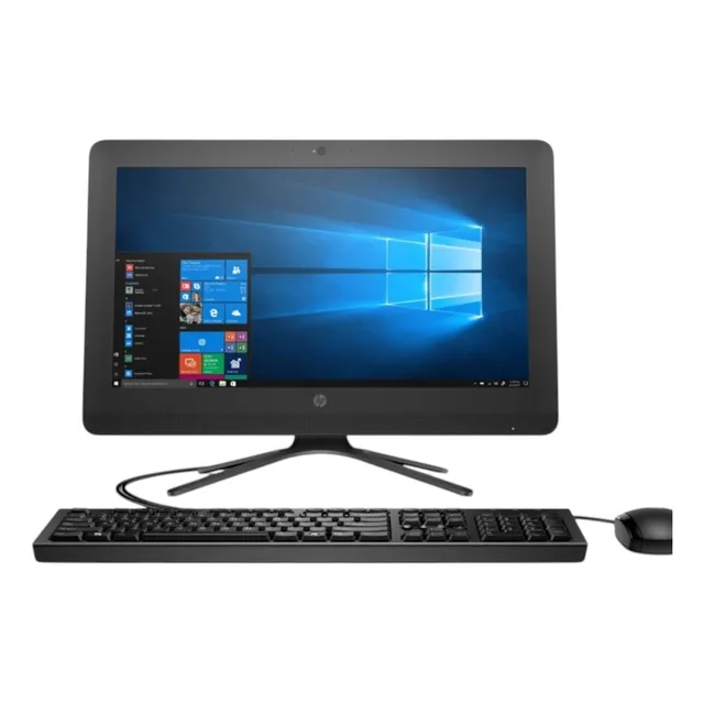 All In One Hp 205 G3  E2 7110 Quad Core 8gb Ssd 256 Gb Negro (Reacondicionado)