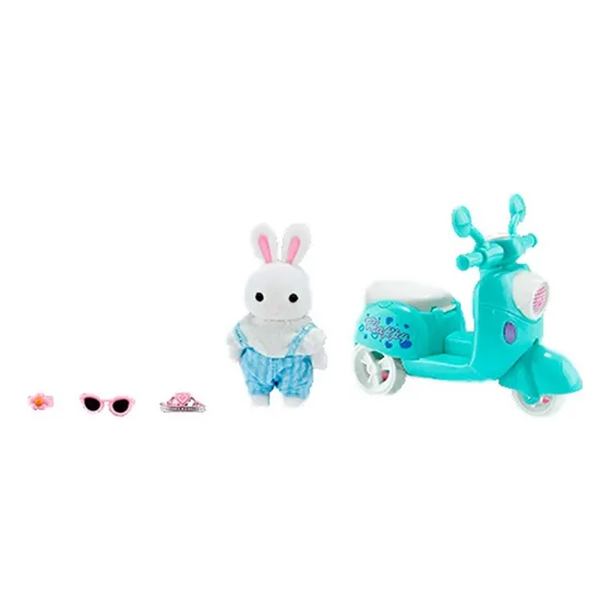 Playset Bay Dreamy Conejita Con Moto