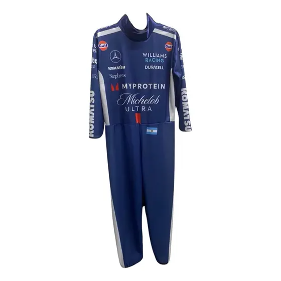 Disfraz De Piloto Infantil Carreras Formula 1 Niño Carting Auto