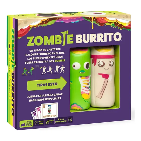 Zombie Burrito - Juego De Mesa