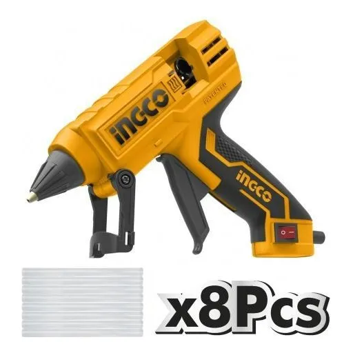 Pistola Silicona Caliente Ingco Industrial Gg301 220w - Lnf