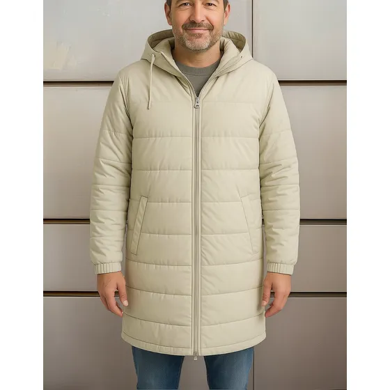 Camperon Largo Nylon Reversible 2 Camperas En 1