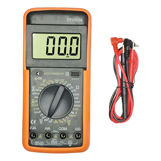 Tester Digital Multimetro Dt-9205a Capacímetro Voltímetro