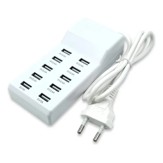 Extensão Carregador Turbo Celular Tomada 10 Usb 3.0 Bivolt