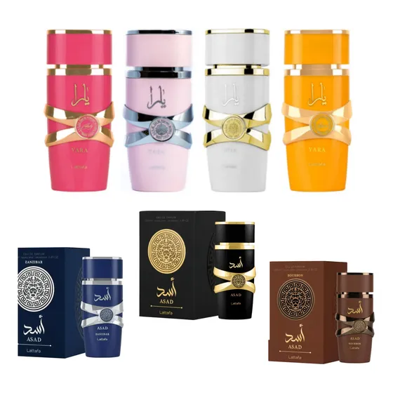 Perfume Lattafa Yara/asad 100ml Dama/caballero 100% Original