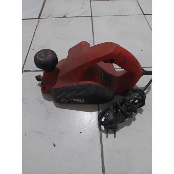 Plaina Elétrica Black Decker 7698 B2 Usada Ótimo Estado