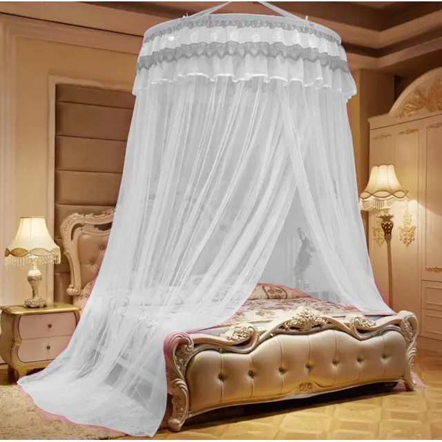 Mosquiteiro Teto Casal Gigante Super King C/abertura Lateral