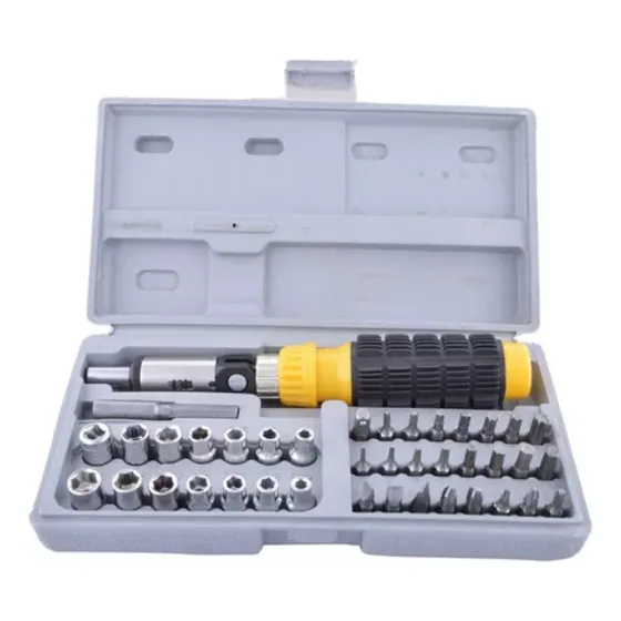 Destornillador Con Punta Intercambiables Tipo Rachet 41pcs