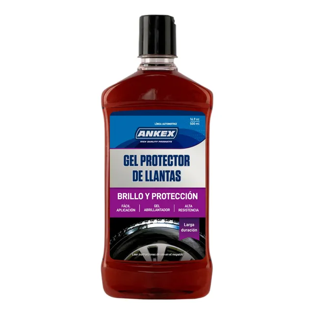 Abrillantador Gel Protector De Llantas ANKEX Alta Duración Renovador