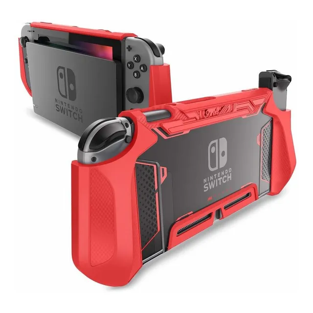 Funda Para Consola Nintendo Switch Y Mando Joy-con, Rojo
