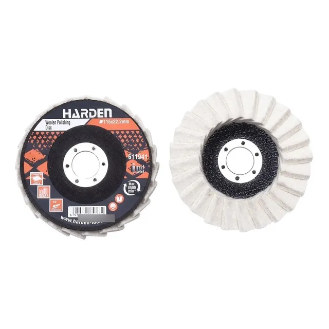 Disco Laminas De Fieltro 115mm Pulido Espejo Harden 