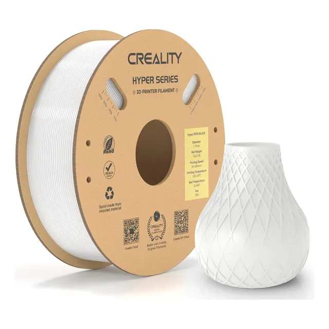 Creality Filamento Hyper Petg De Impresión 3d 1.75mm/1kg