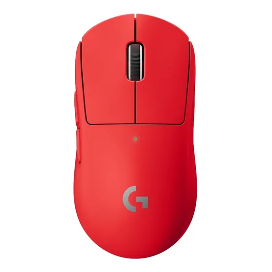Mouse Gamer Sem Fio Logitech G PRO X SUPERLIGHT - Vermelho