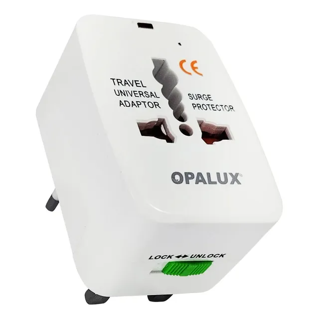 Adaptador De Enchufe Viajero Universal Au Us Eu Uk Opalux