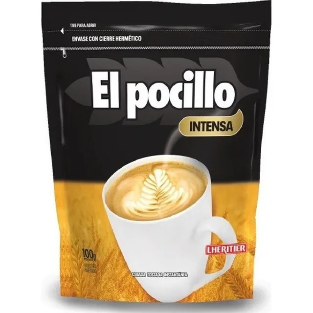 Cebada Tostada  Malta  El Pocillo Intensa 100gr X12u