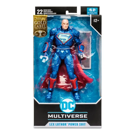 Figura Articulada Lex Luthor Traje De Poder Mcfarlane Dc