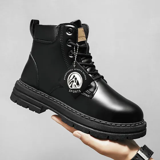 Bota Tactica Hombre Casquillo Industrial Trabajo Botines [u]