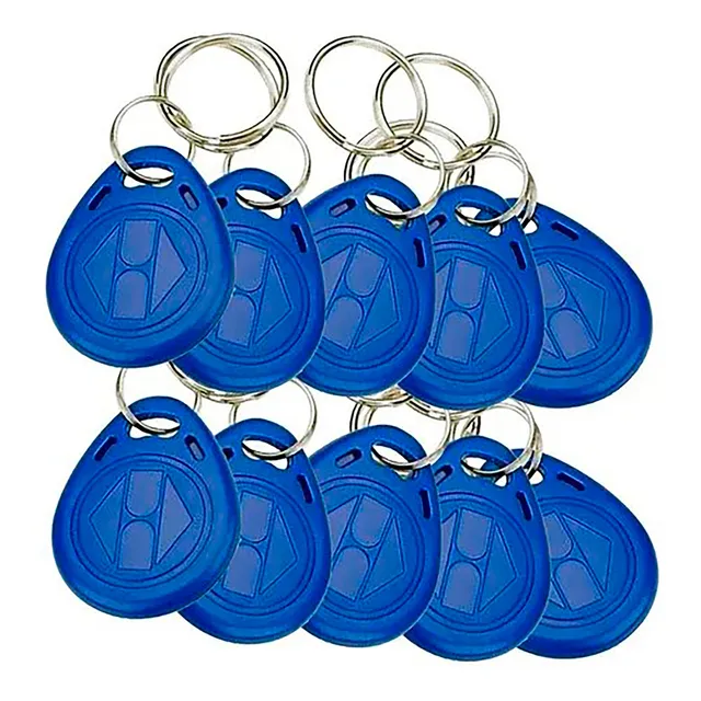 10 Piezas Llavero Rfid 125khz Nfc Tag S50 8 Kbits Arduino