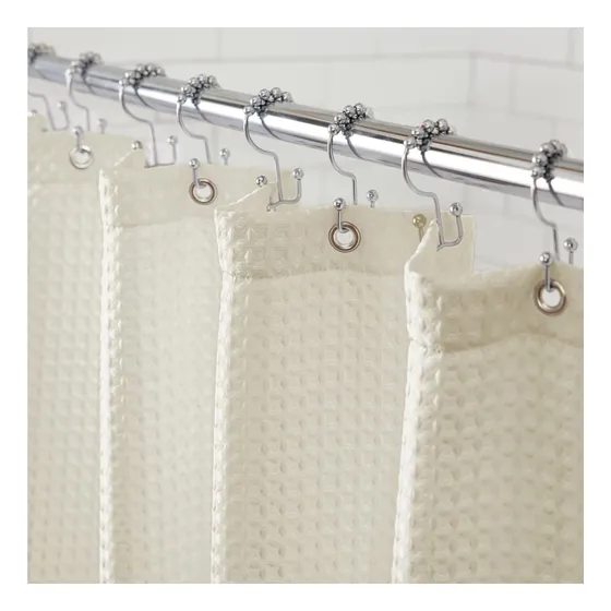 Gorilla Grip Cortina Ducha Tela Gruesa Peso Resistente Hotel