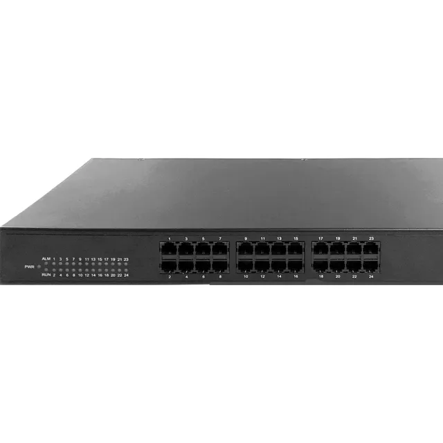 Gateway Sip Voip 24 Fxs Synway 4 Lan Gigabit  Rj11 Y Rj21