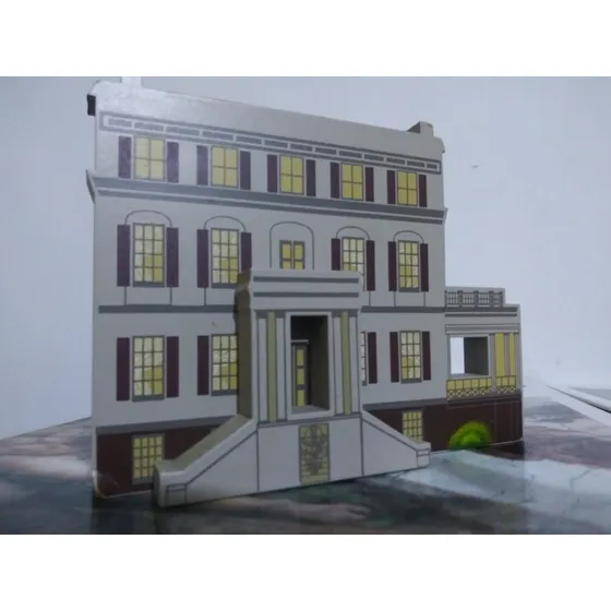 Casa Fachada Adorno De 14.5cm Vintage Juliette Gordon 