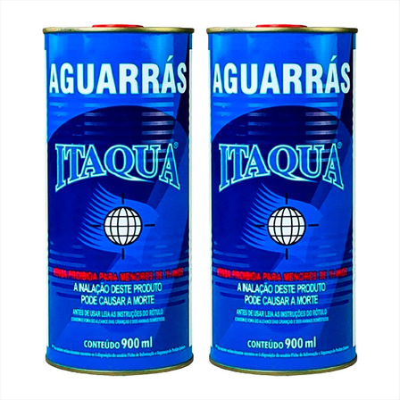 Agua-rras Diluidor De Tintas Pu Kit Com 2unidades 900ml Agua-rras Diluidor De Tintas Pu Kit Com 2unidades 900ml