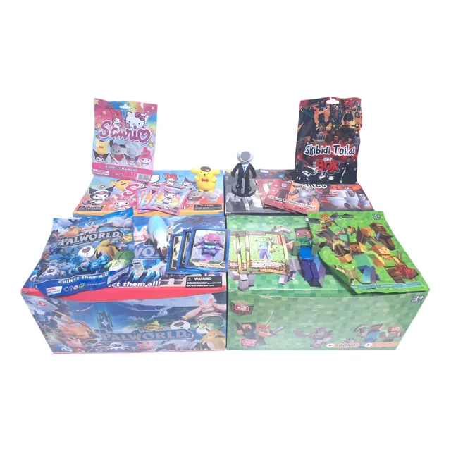 Muñecos Sorpresas Minecraft,skibiti Toilet,hello Kitty Y Más