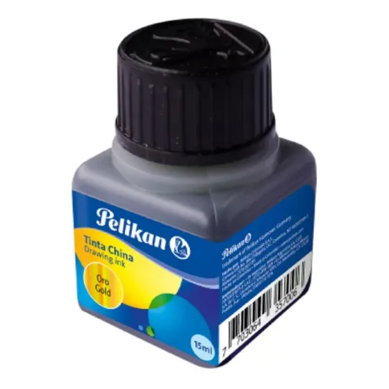 Tinta China Pelikan Frasco 15 Cc
