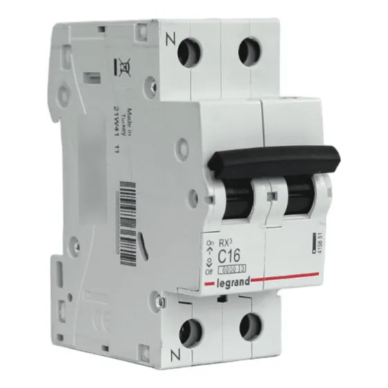 Interruptor Automático Bipolar 2x16a 6ka Curva C - Legrand
