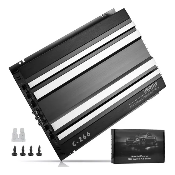 5800w D Amplificador De Poder Audio 4 Canales,amplificadores