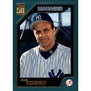2001 Topps Serie 1 De Béisbol 322 Joe Torre New York Yankees 2001 Topps Serie 1 De Béisbol 322 Joe Torre New York Yankees